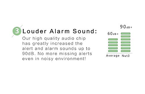 KKmoon find 3 Smart Tracker Mini Finder Wireless BT Tag Tracker Lembrete de rastreamento de alarme a