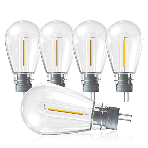 OxyLED 4 Packs Nieuwe Versie S14 LED Vervangende Lampen Voor Nieuwe Versie S14 LED Lichtslingers