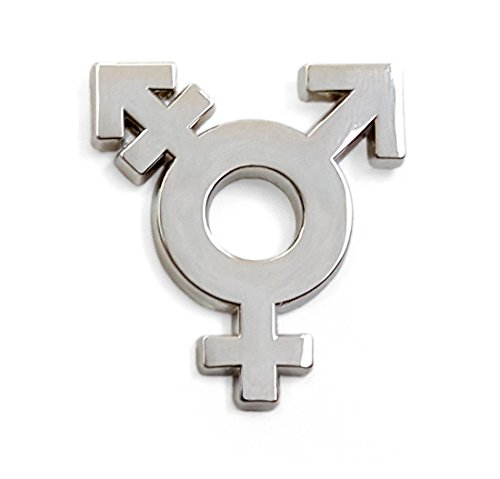 Transgender Symbol Lapel Pin Transgender Symbol Lapel Pin