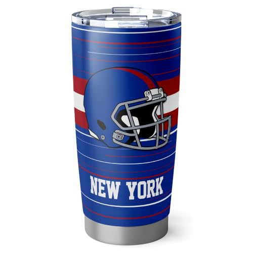 Image of New York Tumbler 20oz Travel Mug Gifts Custom Name Number