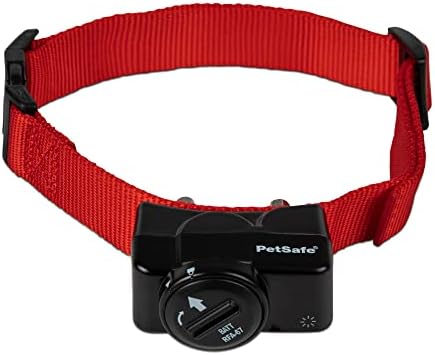 PetSafe Wireless Pet Fence Containment System Receiver Collar Only for Dogs and Cats Over 5 lb, Waterproof with Tone and Static Correction - from The Parent Company of Invisible Fence Brand