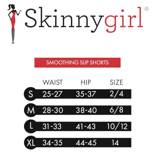 Image of Skinnygirl Women's Mid-Length Seamless Slip Shorts, Multipack
