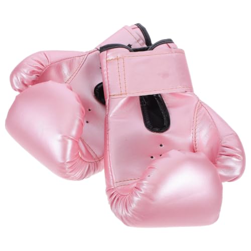Guantes de boxeo de PU con forro de esponja y ajuste regulable para entrenamiento de karate