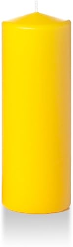 Yummi - Velas redondas de 3 pulgadas, 45 colores, 4 tamaños, 3 por paquete