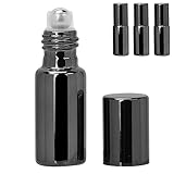 Hosie Rollerflasche für ätherische Öle, Exquisite Verarbeitung, DIY Roll-on-Flaschen, Kompakt, Tragbar, für Zuhause, Reisen, für Kosmetikgeschäfte