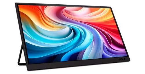 Image of acer PM161W 16 Inch Portable Monitor Full HD 1920x1200 IPS Display 220 Nits 60Hz USB-C Lightweight Design (Renewed)