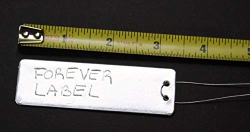 Aluminum Plant Label Tree Tags Pot Label Tag Outdoor Marker Metal 100 Labels