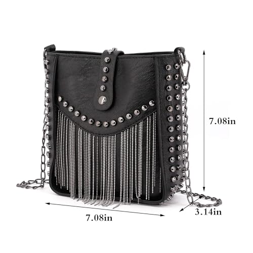 Naimo Womens Leather Shoulder Bag Large Tote Handbang Elegant Hobo Bag Vintage Purse2