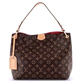Louis Vuitton, Pre-Loved Graceful Handbag Monogram Canvas MM, Brown