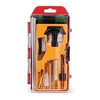 GUGULUZA Waffenreinigungsset für .22cal 5,56 mm Gewehr Pistole, mit Laufreinigungsschnur, Bürstenset, Putzstock und Patchhalter