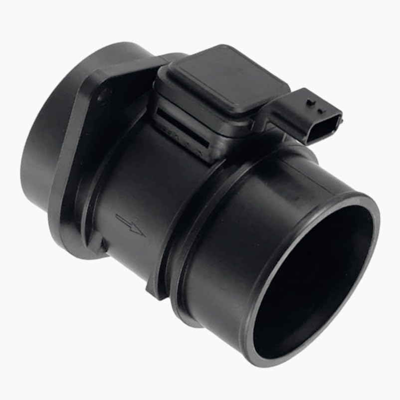 KRONEXTECHMass Air Flow Sensor MAF 93863896, Compatible with Dacia Sandero I SD 2010-2025, 4 Pin Air Flow Meter Assembly Replaces 5WK97020 8200651315 8200655623, Black 1PC