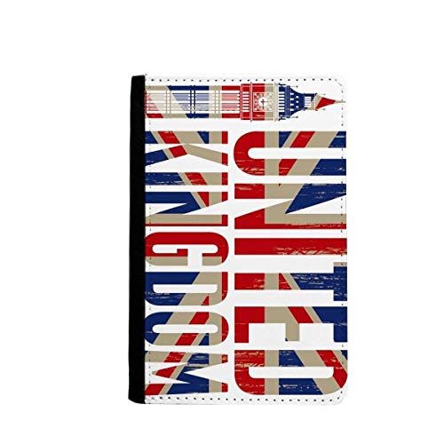 Étui passeport Union Jack et Big Ben multicolore de 3.7x5.8 pouces pour vos voyages