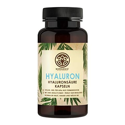 NORGANIC® Hyaluronsäure Kapseln mit Zink Cover