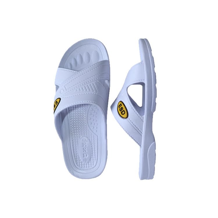 BSC WISSEN DE Anti-Skid Slippers | Soft Slipe | Provides Soft Wear Comfort Unisex (White, US...