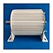 JCKJEDAT Wind Turbine Generator Kit, Wind Turbine Generator 20KW Gearless Permanent Magnet AC tors Use for Wind Water Turbine Industrial Energy(with Base,12V_10000W)