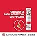 Siang Pure Aromatherapy Nasal Inhaler - Cooling Menthol, Peppermint and Eucalyptus Oil - Allergy, Congestion & Sinus Relief (6 Pack)