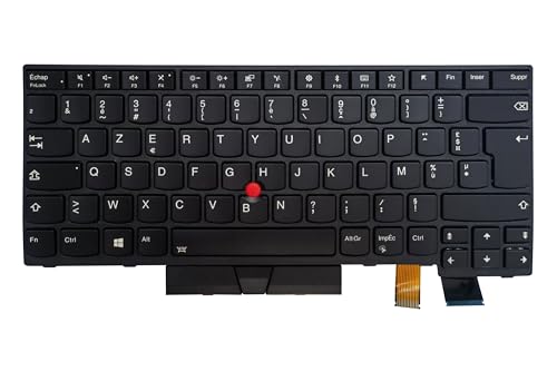 Clavier Lenovo Thinkpad T470 T480 AZERTY rétroéclairé de remplacement