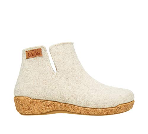 Taos Footwear Men's Woolly Boolly Oatmeal Boot 14-14.5 M US3