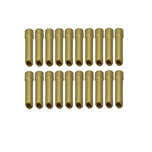 Image of RIVERWELD TIG Short Wedge Collet 4C418GS-1 /8 inch 3.2mm 20pcs | Fit DB SR WP 17 18 26 TIG Welding Torch