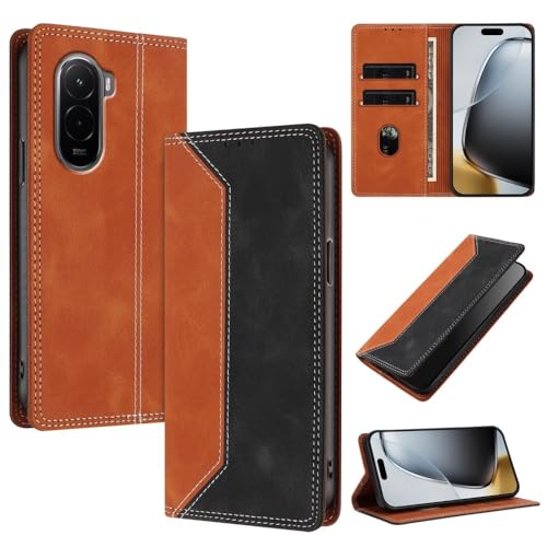 �m�[�}�� Xiaomi Poco M3(�J���[:�u���b�N/�u���E��)�Ή� ���U�[�E�H���b�g �t���b�v���C�o�b�N�P�[�X �f���A���p�^�[���J�o�[