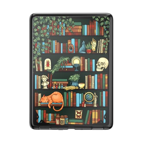 Image of PopSockets Kindle Paperwhite 12th Gen MagSafe Case- Storied Shelves