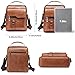 Imagen de Bolsos Bandolera para Hombre Bolso Bandolera de Viaje Bolsa de Mensajero Bandolera piel Honda Vintage Impermeable Pequeña Bolsa Adecuado para Ocio
