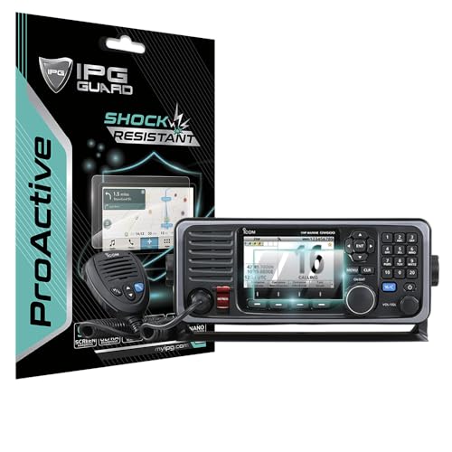 Protection écran iCOM GM600 contre rayures et chocs IPG ProActive céramique