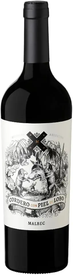 Vinho Tinto Argentino Cordero Con Piel de Lobo Malbec 750ml