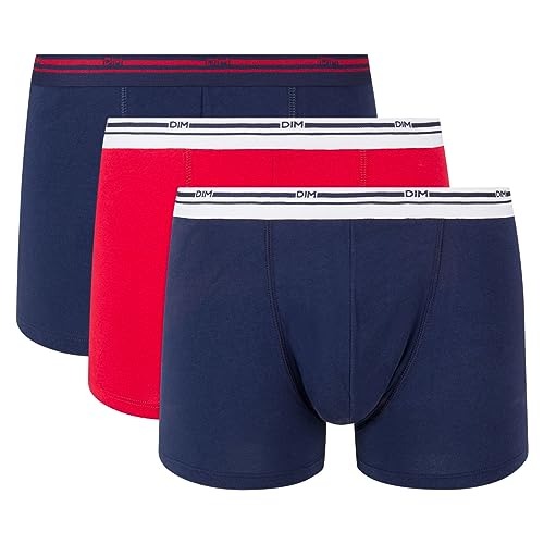 Boxer homme classic colors coton stretch confort et maintien x3