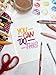 STABILO Multi-Talented Pencil woody 3 in 1 ARTY - Pack of 6 - Assorted Colors with Sharpener