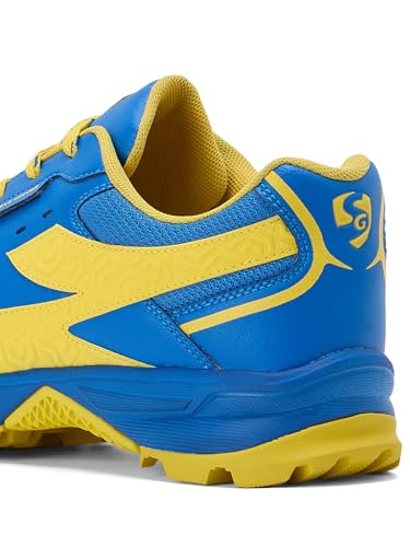 Image of SG Club EVO Cricket Footwear - Breathable PU Mesh, EVA Midsole, Stable Midfoot Support | Stud Shoes