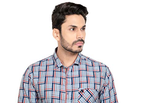 Image of Men's Checkered Casual Shirt