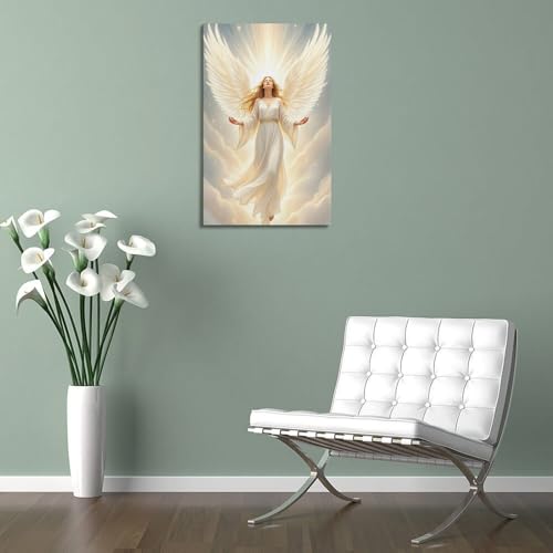 Poster d'ange esthétique sur toile pour créer un coin zen dans sa chambre