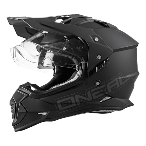 Oneal Sierra Flat 2023 Casco Motocross (Black,L (59/60))