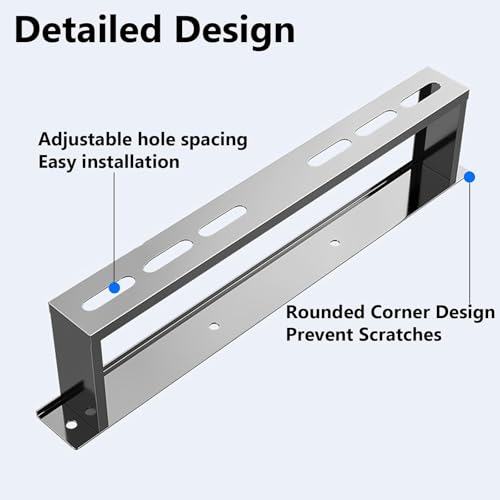 Mini- Split- Bodenständer For Klimaanlagen Und Wärmepumpensysteme Mit 9.000- 36.000 BTU, Anti- Vibrations- AC- Ständer Aus Edelstahl, 440 Lbs(54x20cm/ 21×7.9in)-6