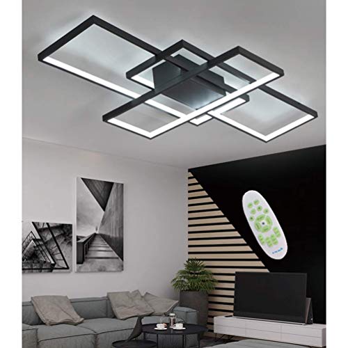 Plafonnier LED moderne 60W pour illuminer vos soirées au salon