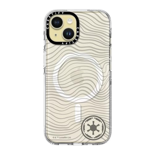 Coque transparente iPhone 15 CASETiFY Mandalorian en Beskar compatible MagSafe - 2