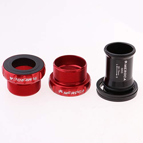 YIJU 2 Peças para Ciclismo de Montanha para Bicicleta Bicicleta Tipo de Rosca BB68-73 Mm Suporte Inf