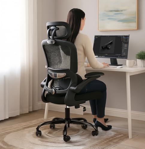 DROGO Premium Ergonomic Office Chair for Work from Home,...