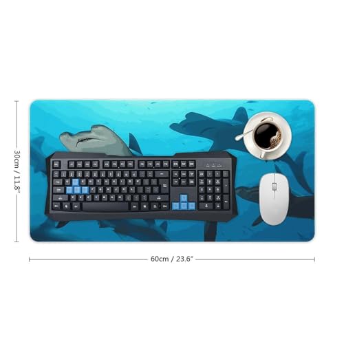 Tapete de escritorio grande Hammerhead Sharks blanco miniatura 2