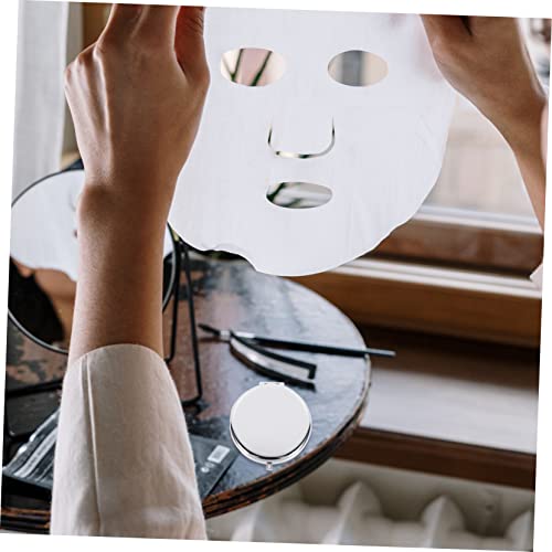 Fomiyes 1Pc Double Sided Folding Mirror Hand Held Mirror Handheld Mirrors Travel Make Up Mirror Cute Pocket Mirror Round Hand Mirror Compact Mirror Travel Mirror Pocket Cosmetic Mirror #TOP4