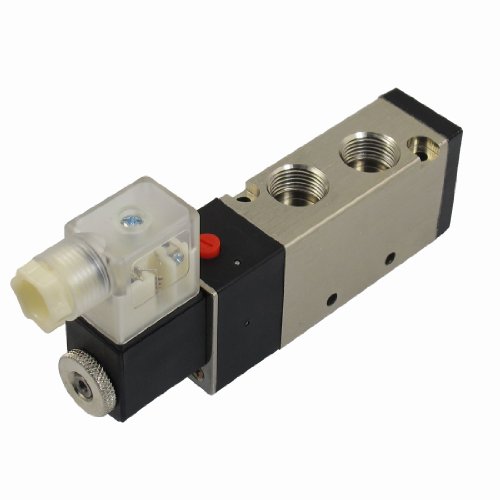 Électrovanne pneumatique G1/4 24V DC 3W 5 voies commande stable - 2