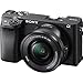 Sony Alpha a6400 Mirrorless Digital Camera with 16–50mm Power Zoom Lens (ILCE-6400L/B) – 24.2 MP APS-C, 4K Video, Real-Time Eye AF w/ 64GB Memory Card + NP-FW50 Battery + Photo Software and More