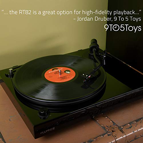 Fluance RT82 Lecteur de disque vinyle haute fidélité avec cartouche Ortofon OM10, moteur de contrôle de la vitesse… - Les Beatles, Paul McCartney, John Lennon, RIngo Starr, George Harrison Fluance RT82 Lecteur de disque vinyle haute fidélité avec cartouche Ortofon OM10, moteur de contrôle de la vitesse… – Image 6