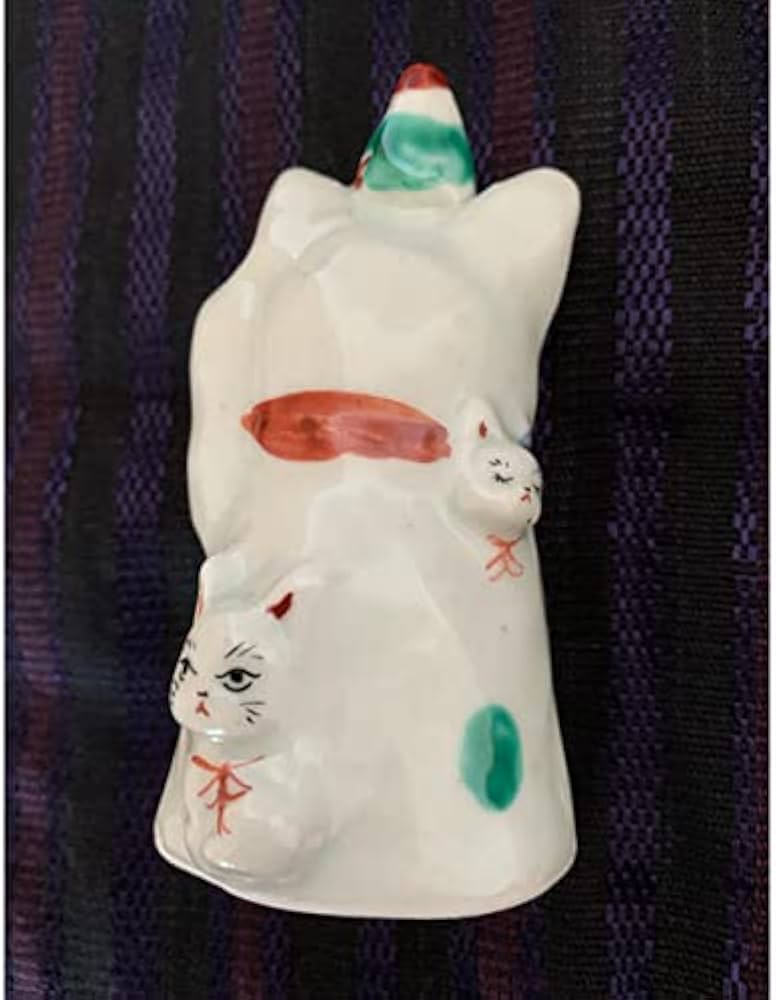 松浦ナオコ まねきねこ 陶器 オブジェ | gleycisassi.com.br