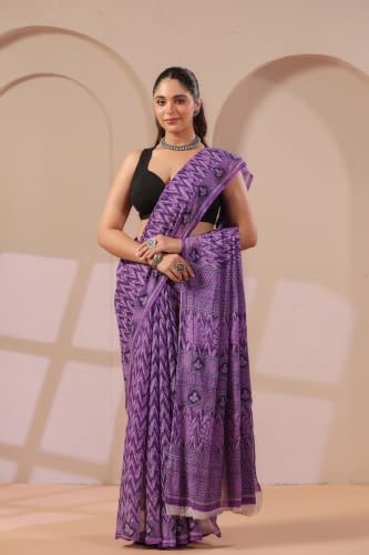 Image of TAMAIRA FASHION Mulmul Pure Cotton Saree For Woman |Office Wear Daily Wear Daily Wear Sarees For Women Without Blouse Piece(Available in 12 Colours)