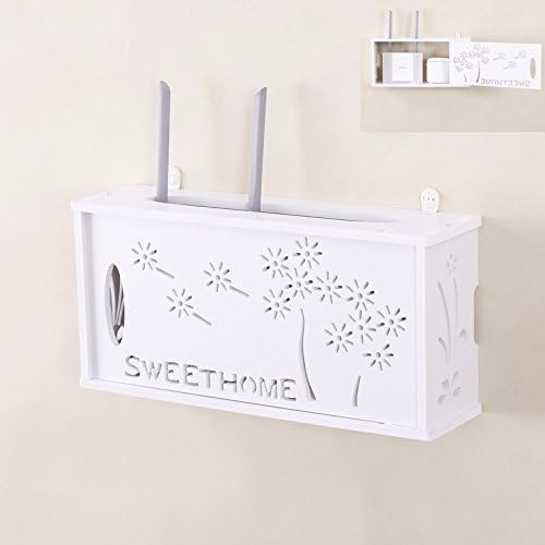 Amazon.com: Creative Router Shelf Wall Shelf wifi cats row of admitting ...