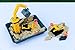 CAT Dig N Build Dirt Playset 12 oz Moldable Dirt Compound, Working Crane, 2 Little Machines Vehicles, Construction Molds & Easy-Cleanup Tray, Sensory STEM Toy for Kids Ages 3 +