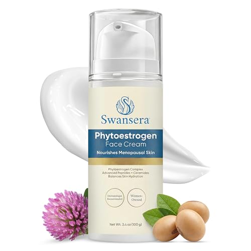 Swansera Phyto Estrogen Face Cream for Women – Hydrating Moisturizer, Plant-Based Estrogen Cream...