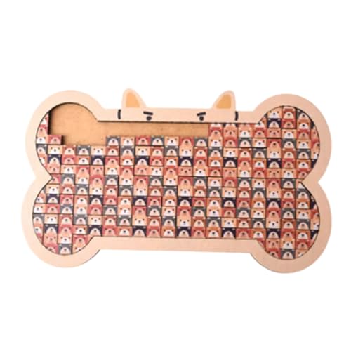 子供向け木製パズル - フレーム付き可愛い知育玩具,挑戦的な動物パズル ストレス解消玩具,学生、教室、旅行、プレイルーム、リビング、キッチン、寝室、休日、誕生日パーティー向け